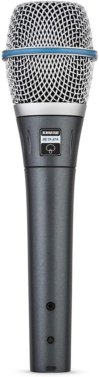 Shure BETA 87A Condenser Vocal Microphone with Pop Filter