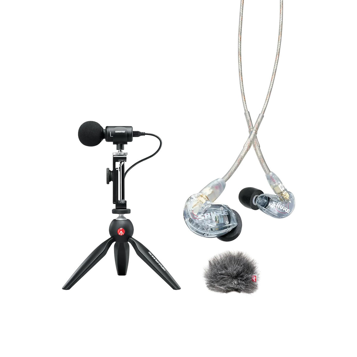 Shure MV88+ USB-C Video Kit Stereo Condenser Microphone