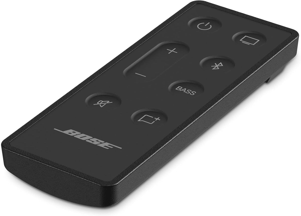 Bose TV Speaker (2nd Gen) - Compact Soundbar with Bluetooth and HDMI-ARC Connectivity, Clear Dialogue, Dolby Atmos, Deep Bass, Included Remote Control for Easy Setup, Black
