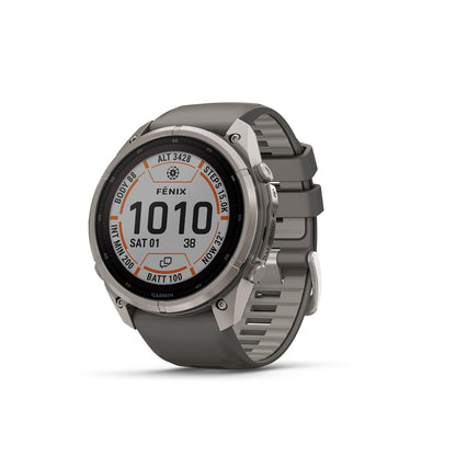 Garmin fēnix® 9 Pro Solar, Titanium, 47mm, Graphite/Black