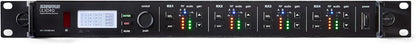Shure ULXD4Q Quad Channel Digital Wireless Receiver – for ULX-D Wireless Systems, Dante Enabled, Transmitters Sold Separately | G57 Band (ULXD4Q=-G57)