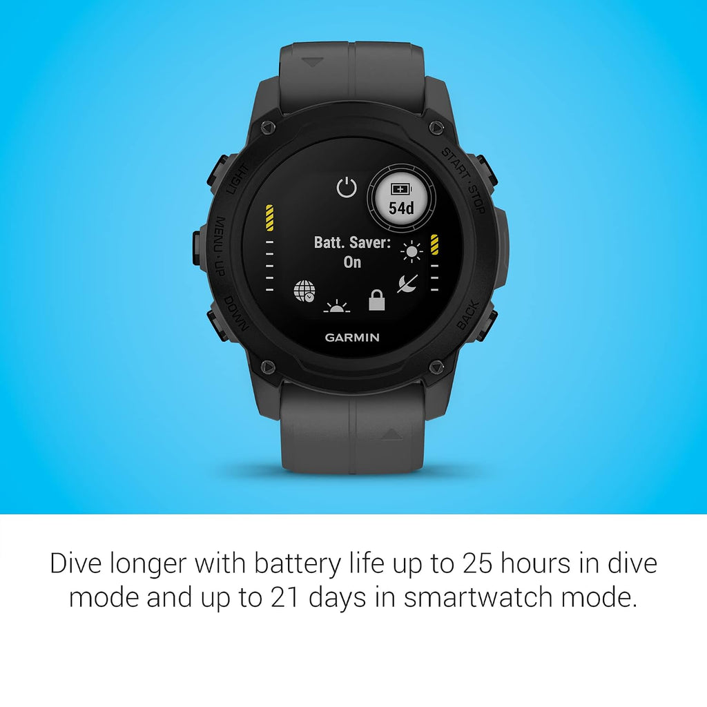 Descent™ G1, Rugged Dive Computer, Slate Gray | Incident detection