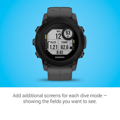 Descent™ G1, Rugged Dive Computer, Slate Gray | Incident detection