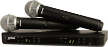 Shure BLX288/PG58 Dual Wireless Vocal System - H11 Band