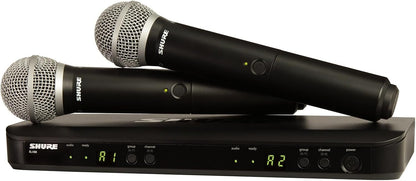 Shure BLX288/PG58 Dual Wireless Vocal System - H11 Band