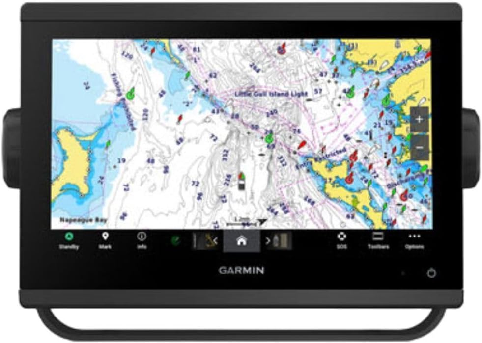 Garmin 010-02366-61 GPSMAP 943xsv SideVü | Mapping - 9", Navionics+, ClearVü, Traditional Chirp Sonar