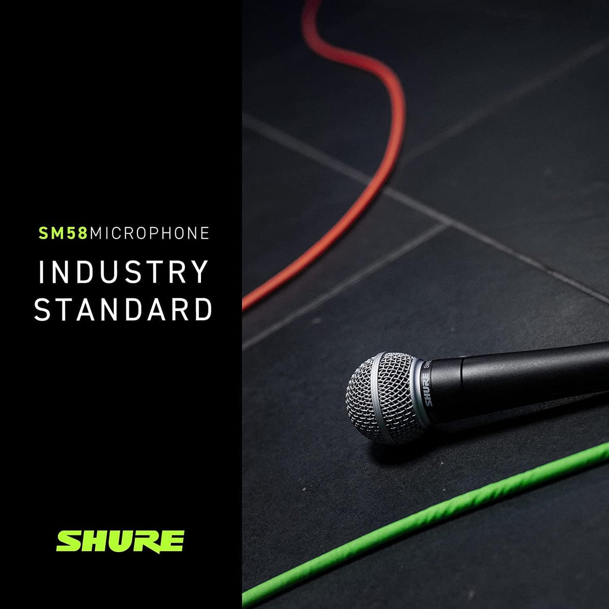Shure SM58S Pro XLR Dynamic Vocal Microphone with On/Off Switch