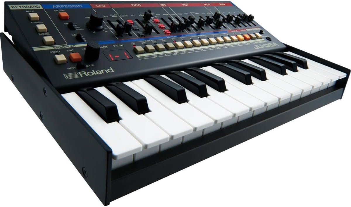 Roland JU-06A Keyboard Synthesizer Sound Module with 8 Patches + 8 Banks