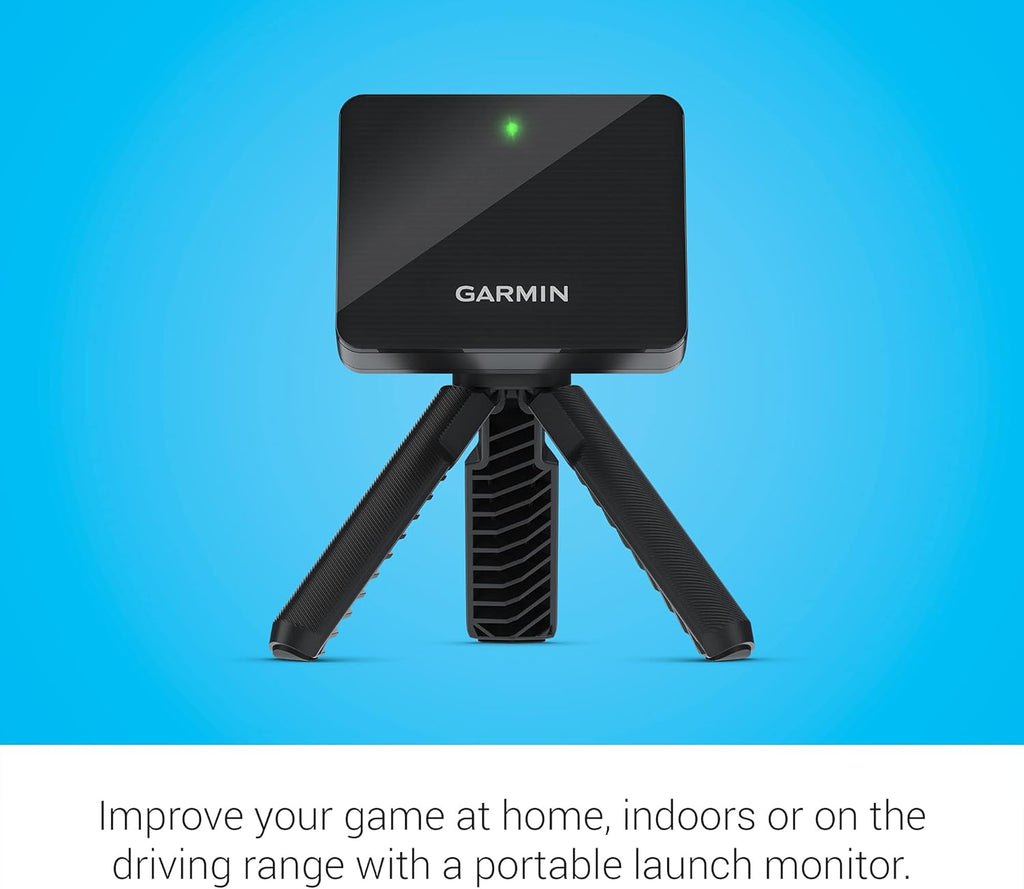 Garmin Approach R10, Portable Golf Launch Monitor, Take Your Game Home, Indoors or to The Driving Range, Up to 10 Hours Battery Life - 010-02356-00 | Tracks 12+ metrics, shot dispersion, video clips, virtual rounds, 10-hour battery