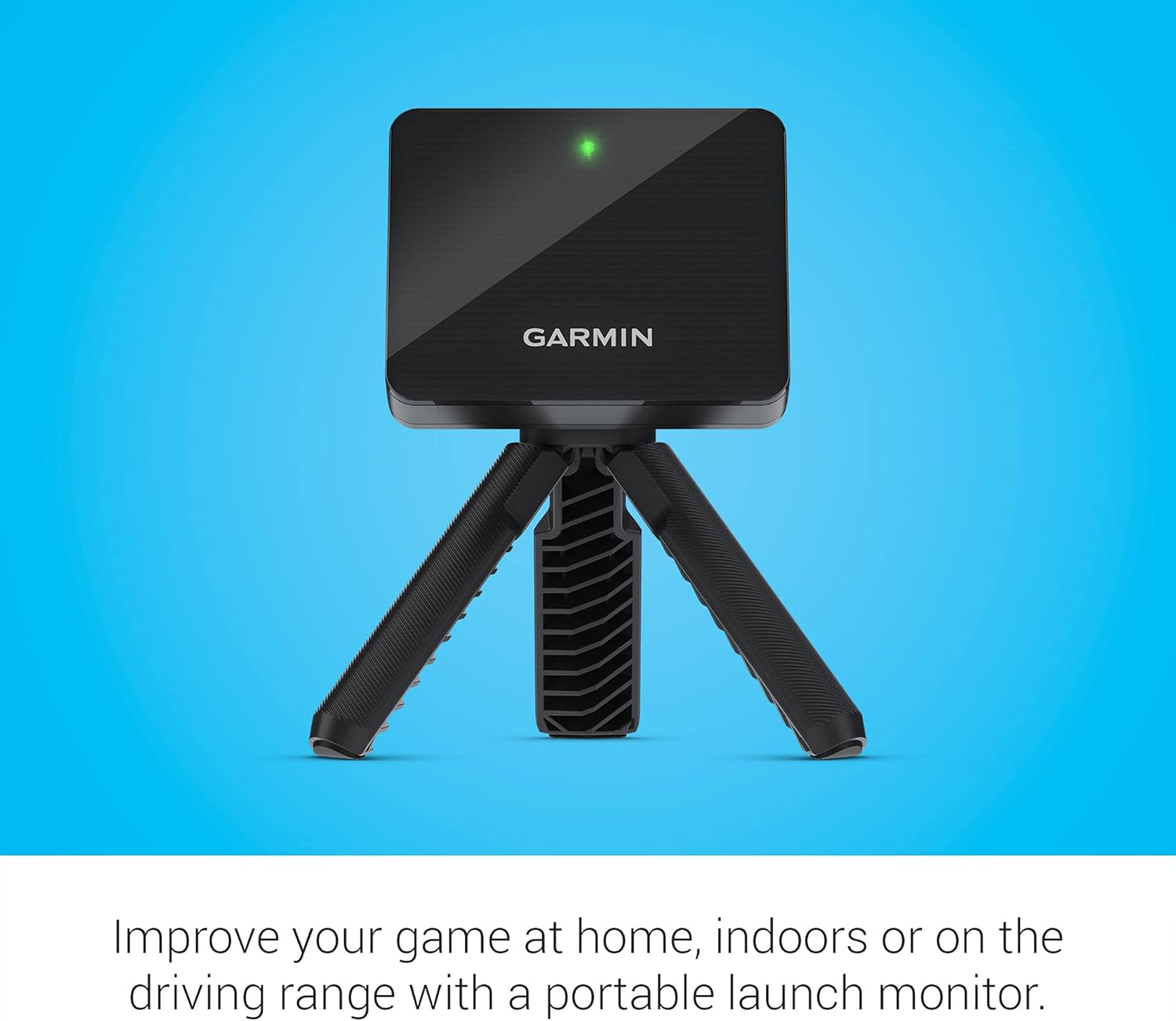 Garmin Approach R10, Portable Golf Launch Monitor, Take Your Game Home, Indoors or to The Driving Range, Up to 10 Hours Battery Life - 010-02356-00 | Tracks 12+ metrics, shot dispersion, video clips, virtual rounds, 10-hour battery