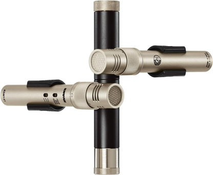 Shure KSM141/SL Stereo Pair with (2) KSM141, (2) Foam Windscreens, A27M Stereo Microphone Adapter and Carrying Case