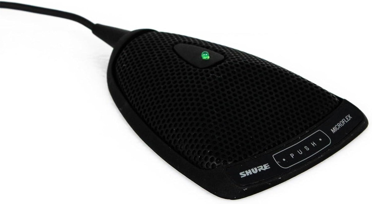 Shure MX392/C Condenser Microphone - Cardioid, Black