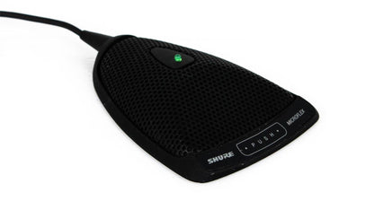 Shure MX392/C Condenser Microphone - Cardioid, Black