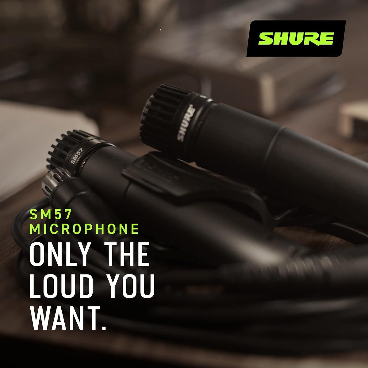 Shure SM57 Pro XLR Dynamic Instrument Microphone