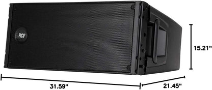 RCF HDL 20-A 1,400-watt Dual 10-inch Active Line Array Module