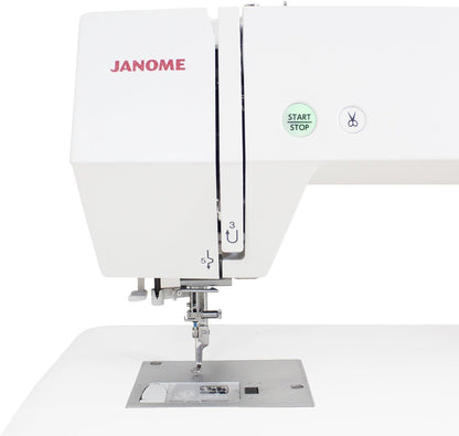 Janome Memory Craft C400E Computerized Embroidery Machine - MC400E Monogram Machine with 160 Built in Designs, 4 Hoops, and 6 Monogramming Fonts, Digital Embroidery Unit for Home, Beginners