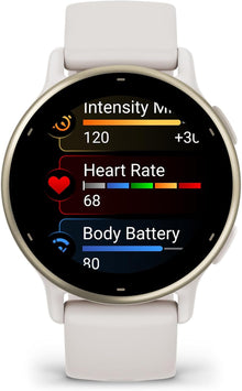 Garmin vívoactive® 5, Health & Fitness GPS Smartwatch, 42mm, Ivory