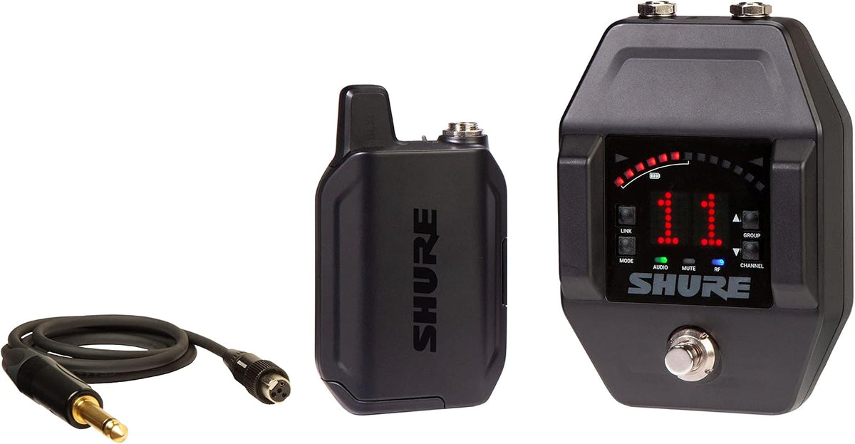 Shure GLXD16+ Digital Wireless Guitar Pedal System - Z3 Band