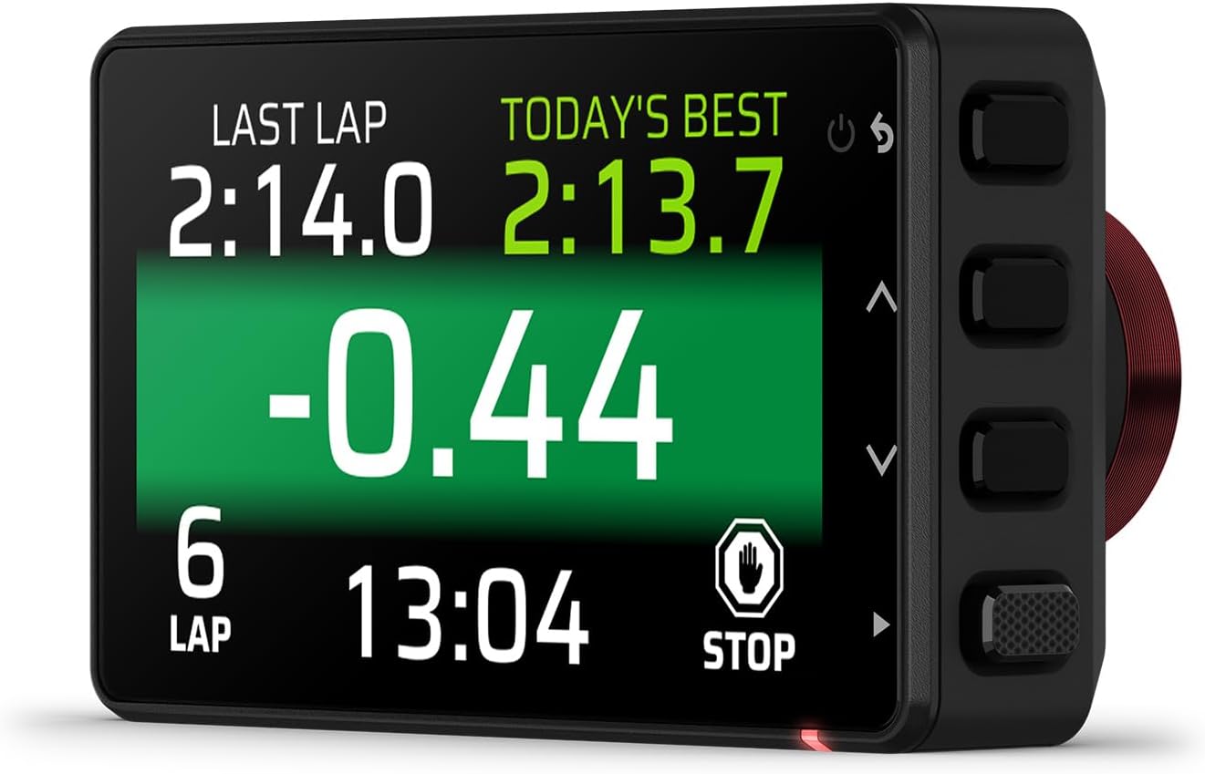 Garmin Catalyst™ 2, Racetrack Driving Performance Optimizer | Real-Time Coaching with On-Track Audio Cues, True Optimal Lap™ Technology, Detailed Performance Data, Leaderboards