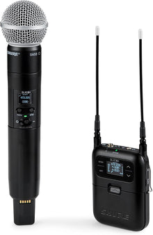 Shure SLXD25+ Portable Wireless System with SM58 Capsule - G57 Band
