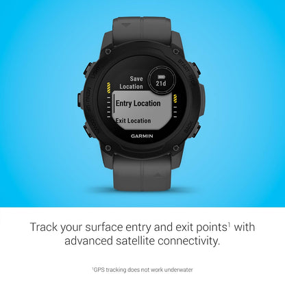 Descent™ G1, Rugged Dive Computer, Slate Gray | Incident detection