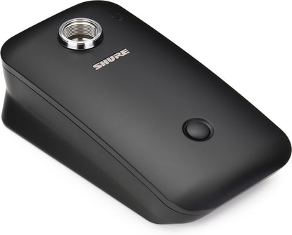 Shure ULXD8 Wireless Desktop Base Transmitter, Black - Gooseneck Microphone Sold Separately, Designed for MX405, MX410(DF), and MX415(DF) Mics | G50 Band (ULXD8=-G50)
