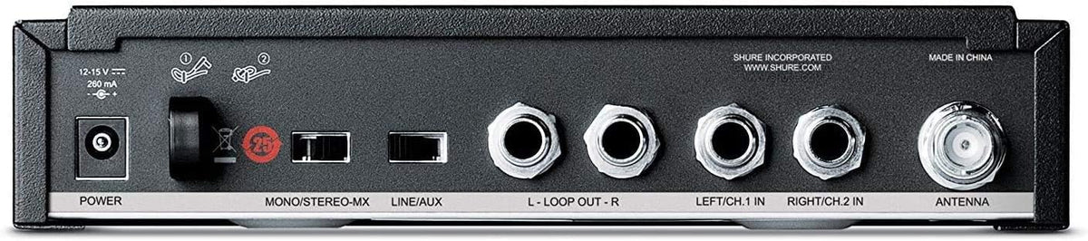Shure PSM300 P3TRA215TWP Pro Wireless In-Ear Personal Monitor System with SE215-CL Earphones, Twinpack - J13 Band