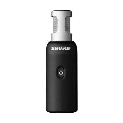 Shure MoveMic 88+ Wireless Video Microphone Kit for iPhone, Android & Cameras - Stereo Condenser Mic with 4 Polar Patterns, DSP Audio Controls & MoveMic Receiver, Black