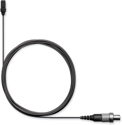 Shure UniPlex UL4 Professional Lavalier Microphone - LEMO Connector, Black