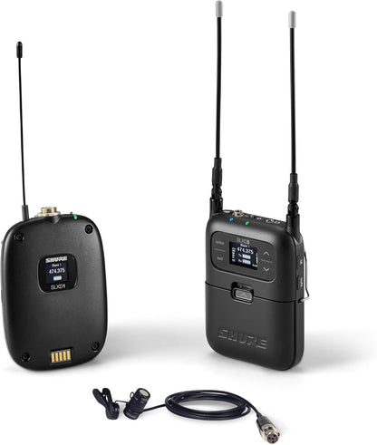 Shure SLXD15/85 Wireless Bodypack System with WL 185 Lavalier Microphone - H55 Band