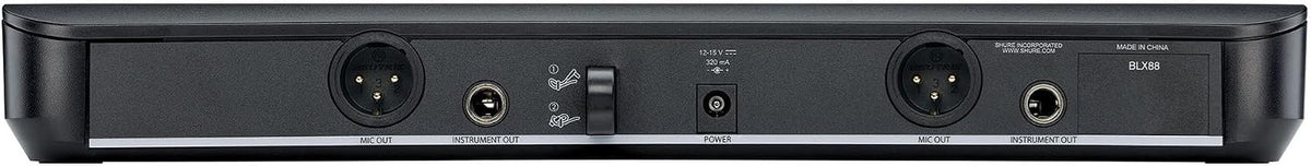 Shure BLX188/CVL Dual Wireless Lavalier System - H9 Band