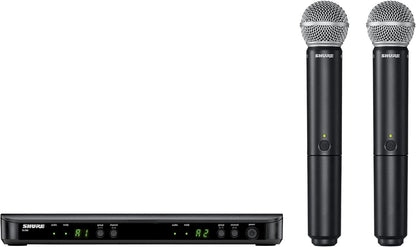 Shure BLX288/SM58 Dual Wireless Vocal System - H10 Band