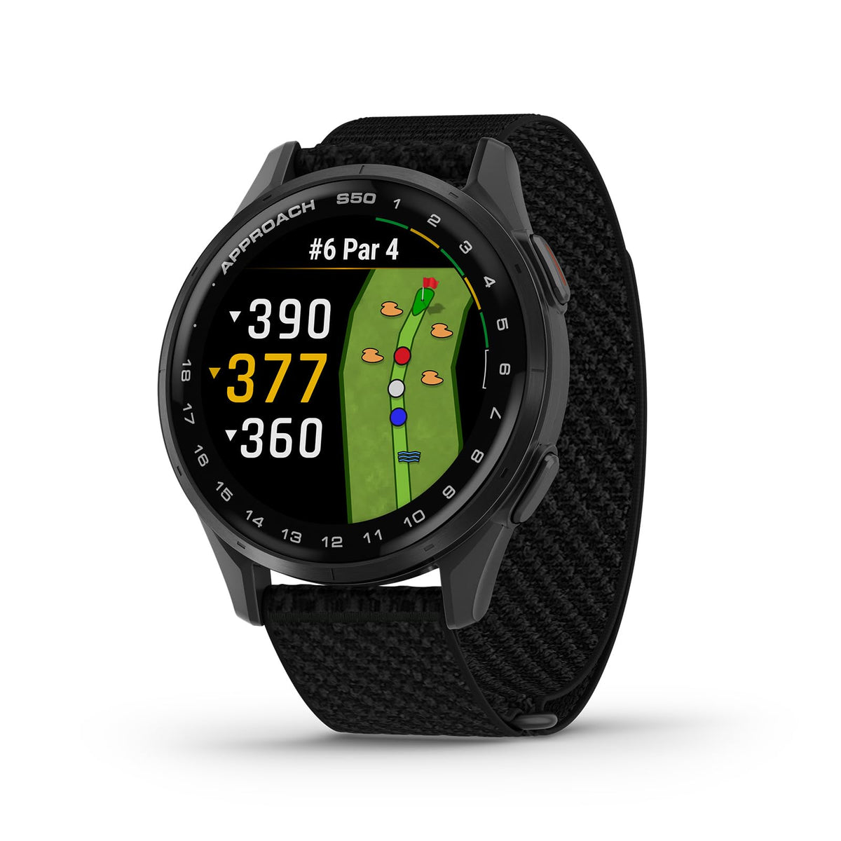 Garmin Approach® S50, Golf GPS Smartwatch, 43mm, Ivory