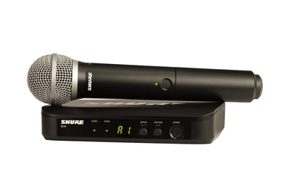 Shure BLX24/PG58 Wireless Vocal Microphone System - J11 Band