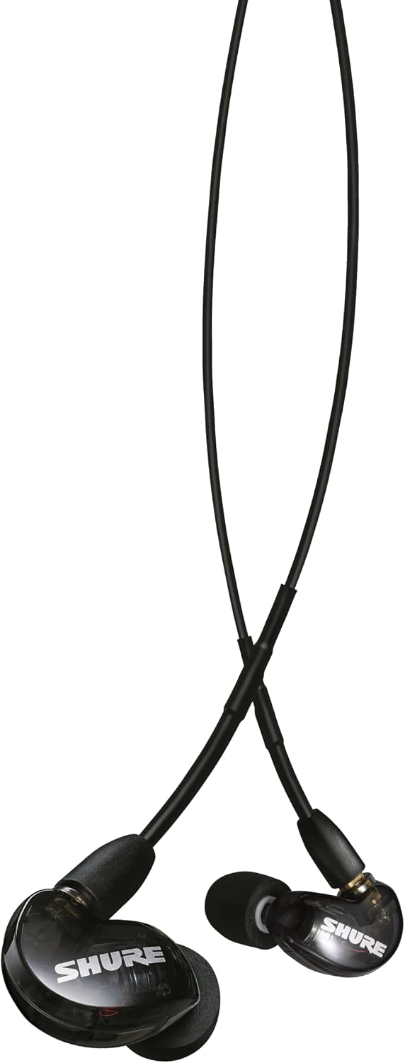 Shure SE215 PRO Sound Isolating Wired Earbuds - Black