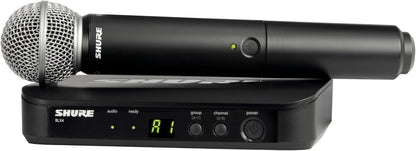 Shure BLX24/SM58 Wireless Vocal Microphone System - H10 Band