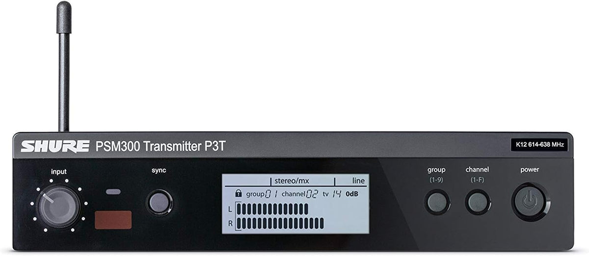 Shure PSM300 Twin Pack Pro Wireless in-Ear Monitor System - G20
