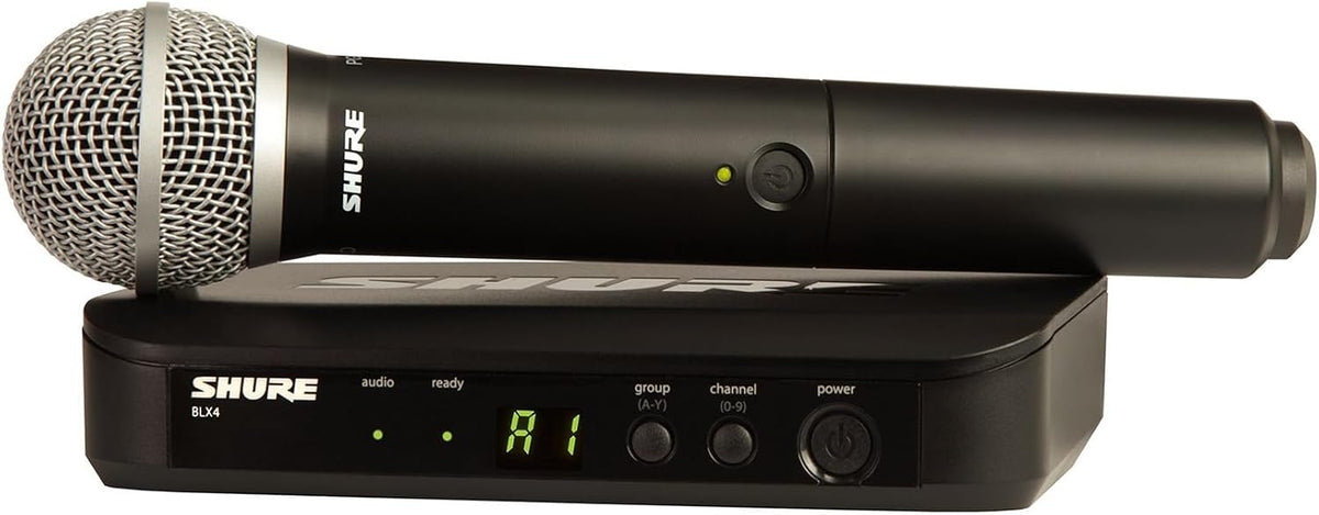 Shure BLX24/PG58 Wireless Vocal Microphone System - H10 Band
