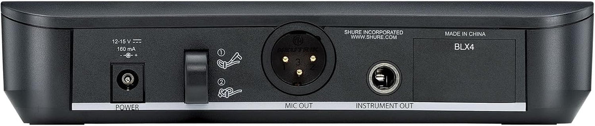 Shure BLX24/SM58 Wireless Vocal Microphone System - H10 Band