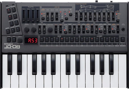 Roland JD-08 Tabletop Sound Module Boutique Synthesizer – Compact, Lightweight, Modern with New Effects and Polyphonic Sequencer