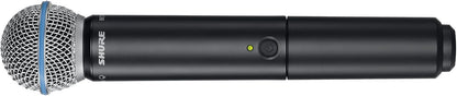 Shure BLX288/B58 Dual-Channel Wireless Audio System J11 Band (596–620 MHz) – BLX88 Receiver, (2) BLX2 Transmitters with Beta 58A Mic, Up to 14 Hr Battery, 300 ft Range