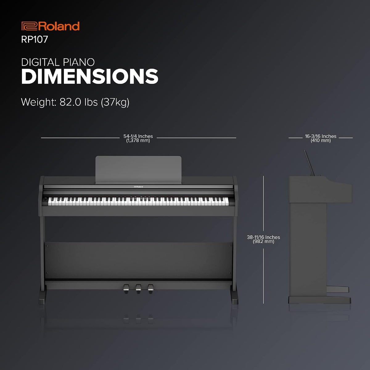 Roland RP107 Digital Piano