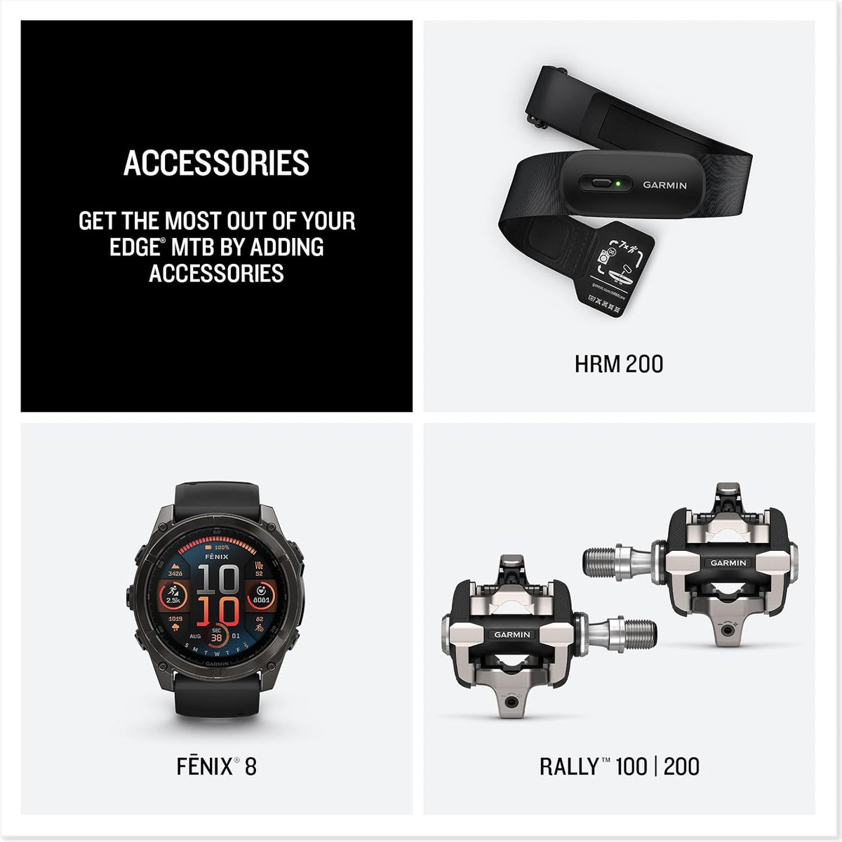 Garmin Edge® MTB, Rugged GPS Bike Computer, Mountain Biking Metrics | Enduro & Downhill Ride Profiles, Automatically Track Split Times While Riding, Full-Color Preloaded Trail Maps