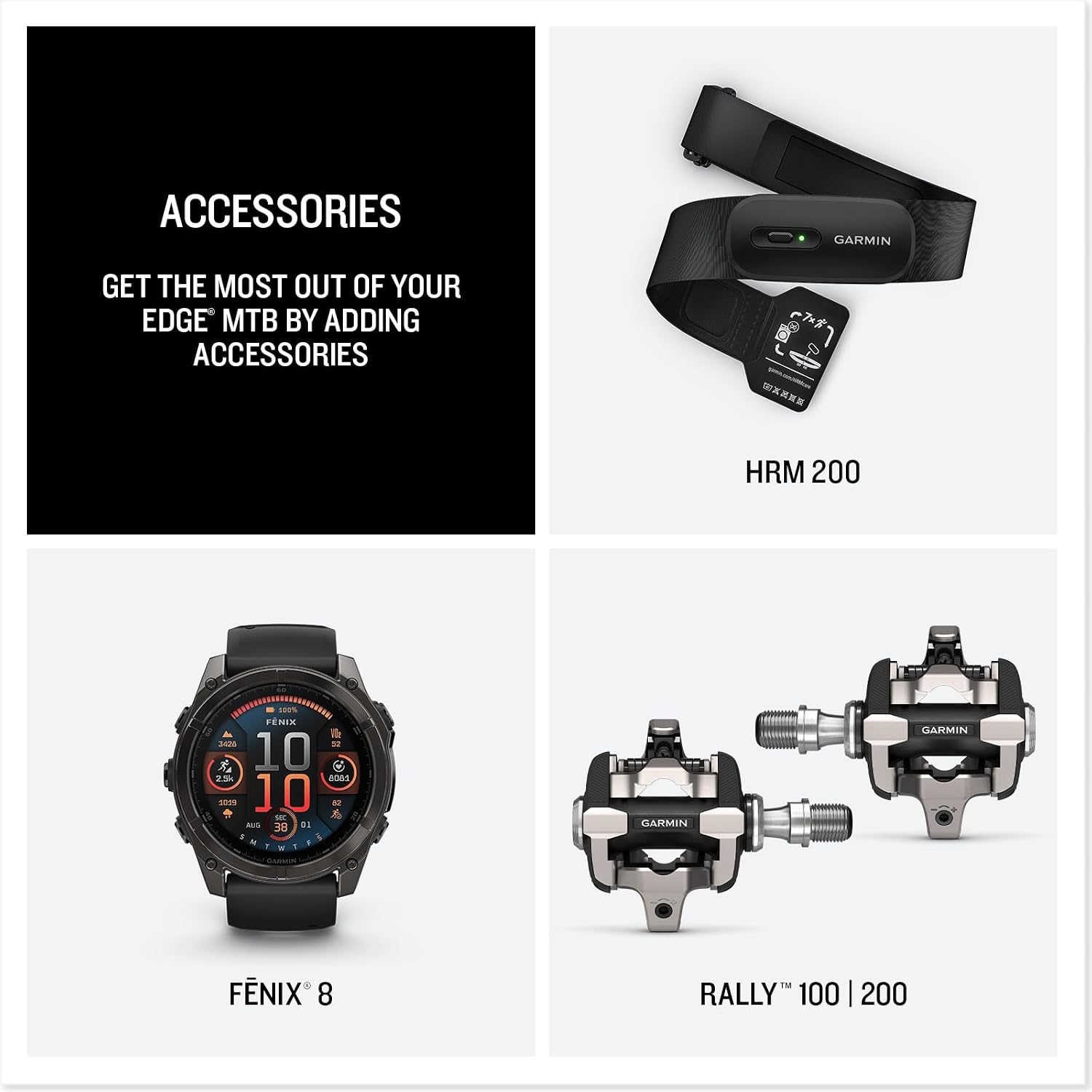 Garmin Edge® MTB, Rugged GPS Bike Computer, Mountain Biking Metrics | Enduro & Downhill Ride Profiles, Automatically Track Split Times While Riding, Full-Color Preloaded Trail Maps