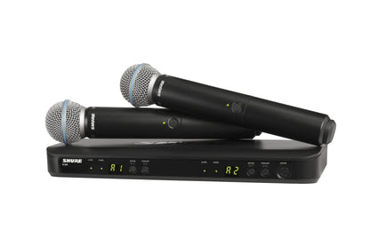 Shure BLX288/B58 Dual Wireless Vocal System - H10 Band