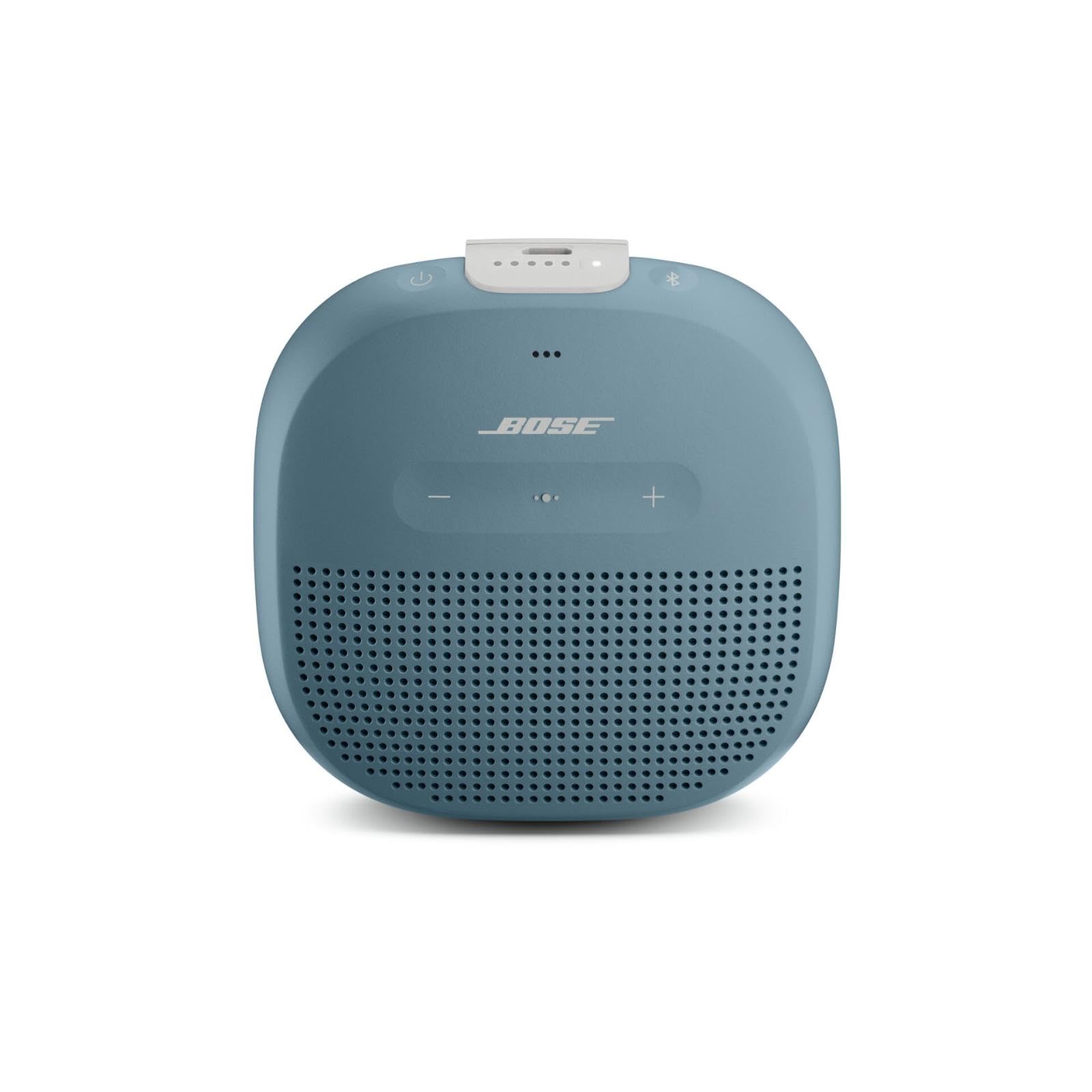 Bose SoundLink Micro Bluetooth Speaker: Small Portable Waterproof Speaker with Microphone, Black