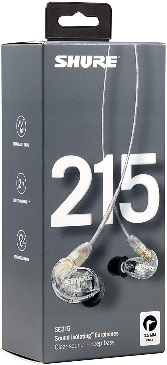 Shure PSM300 P3TRA215TWP Pro Wireless In-Ear Personal Monitor System with SE215-CL Earphones, Twinpack - J13 Band