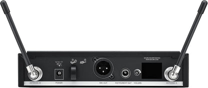 Shure BLX24R/B58 Wireless Microphone System - 14-Hour Battery Life, 300 ft Range, UHF | BETA 58A Handheld Vocal Mic, Single Channel Rack Mount Receiver | H9 Band (BLX24R/B58-H9)
