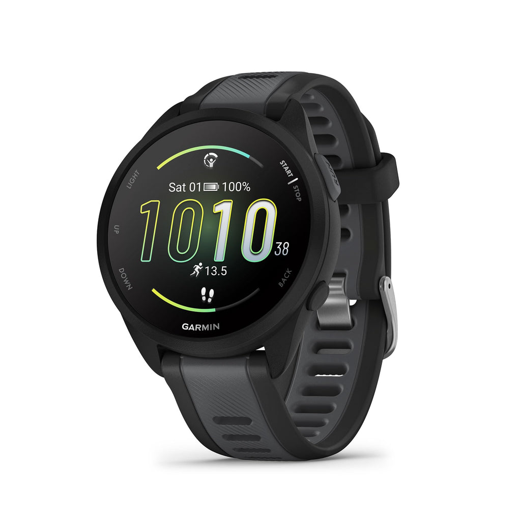 Garmin Forerunner® 165 Music, Running Smartwatch, 43mm, Turquoise | Music On Your Wrist, Essential Training & Recovery Features, Built-In GPS for Distance, Pace & Speed, Garmin Coach