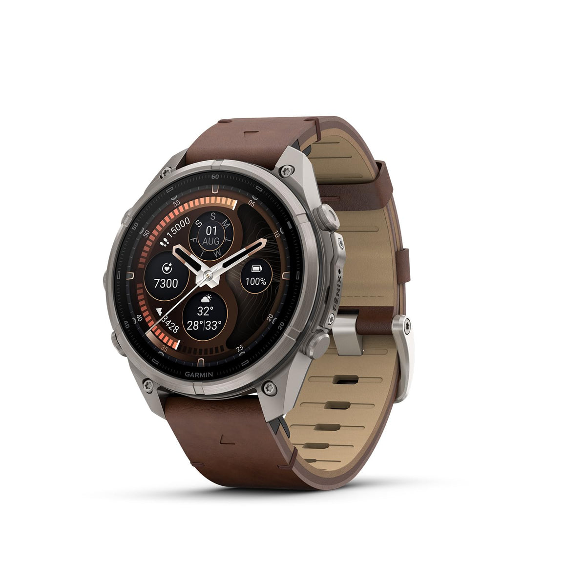 Garmin fēnix® 9 Pro Solar, Titanium, 47mm, Graphite/Black